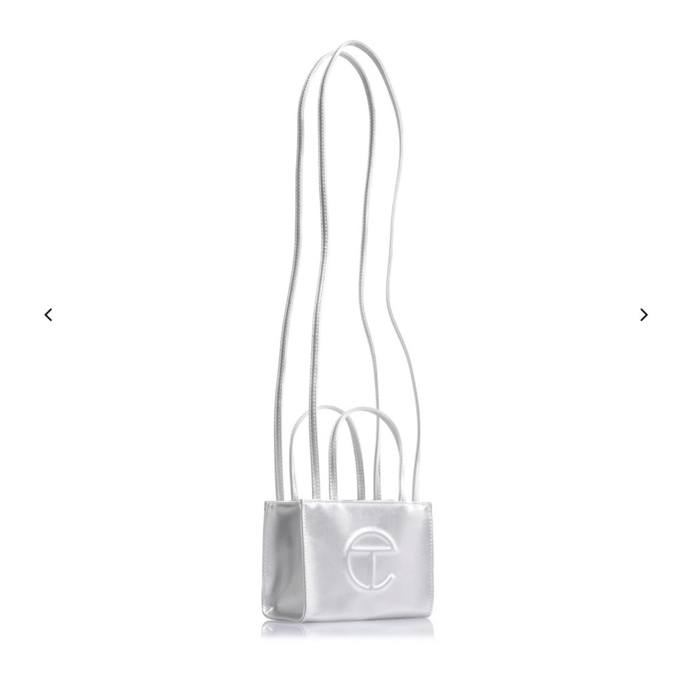 TELFAR Silver Small Shopping Bag - Picture 2 of 6